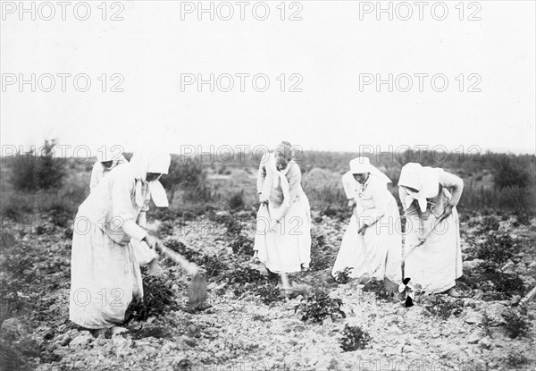 Women Hard Labor Convicts at Work, 1890. Creator: Ivan Nikolaevich Krasnov.