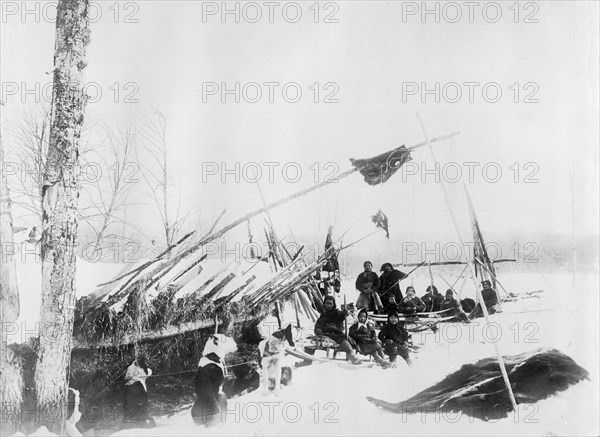 Nivkh of Sakhalin, 1890. Creator: Ivan Nikolaevich Krasnov.