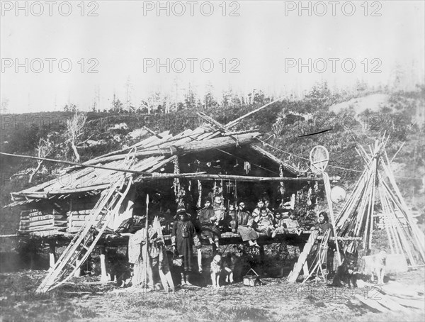 Nivkh of Sakhalin, 1890. Creator: Ivan Nikolaevich Krasnov.