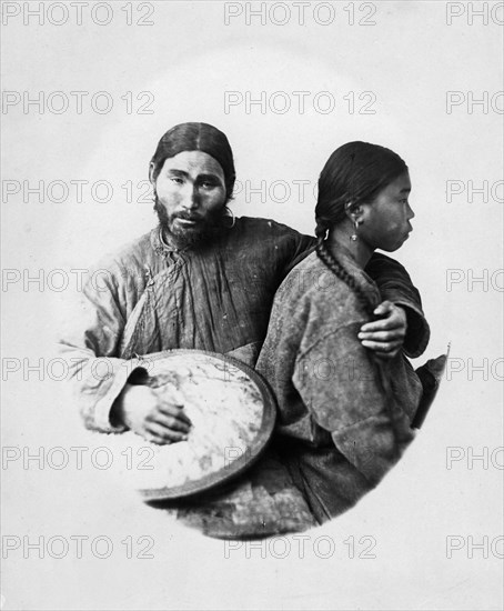 Gilyaks from Langer ulus, 1865-1871. Creator: VV Lanin.