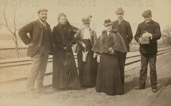 A Sunday outing from Vladivostok, Russia, 1899. Creator: Eleanor Lord Pray.