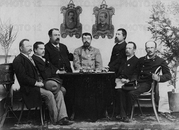 Irkutsk Voluntary Fire Society. Society Council, 1894. Creator: R Prorokov.