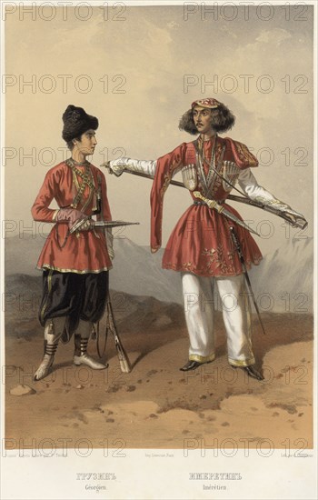 Georgian. Imeretin, 1862. Creator: Frants Taikhel.