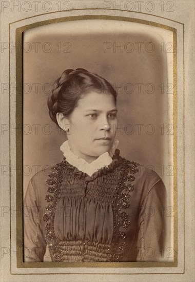 Young woman, late 19th cent - early 20th cent. Creator: Unknown.