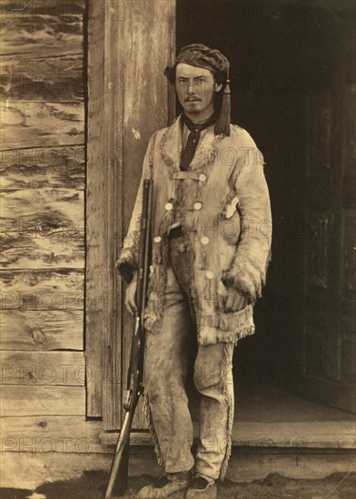 Charles W Wilson, full-length portrait, standing, facing front, wearing..., between 1858 and 1861. Creator: Unknown.