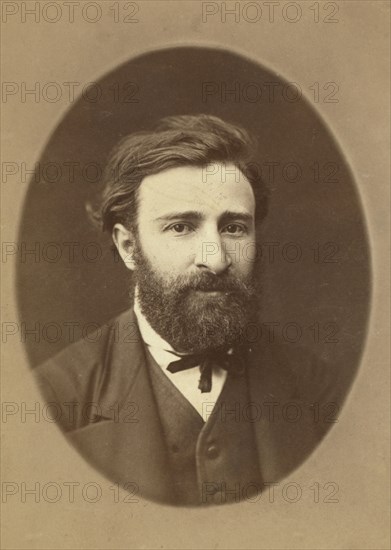 Nicolaus Martianoff, head-and-shoulders portrait, facing front, (1878?). Creator: Unknown.