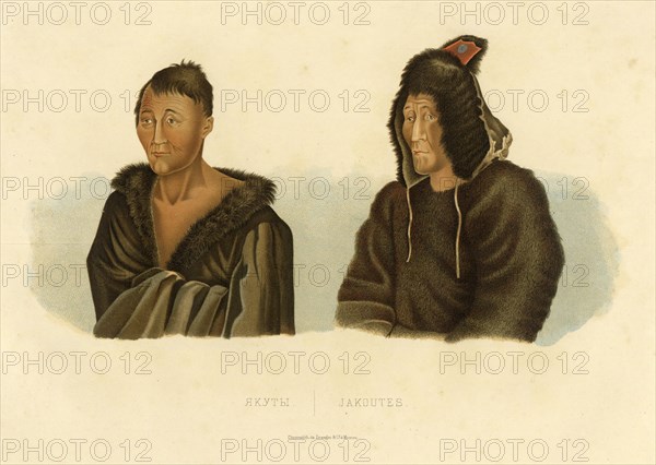 Yakuts, 1856. Creator: Ivan Dem'ianovich Bulychev.