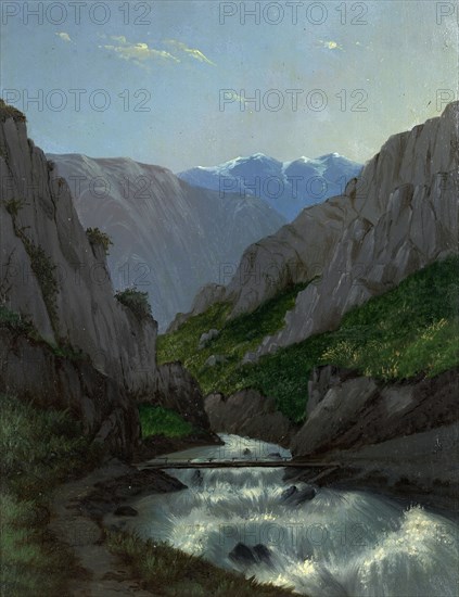 Jasper quarry on the Korgon River, 1880-1897. Creator: Pavel Mikhailovich Kosharov.