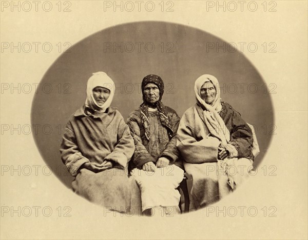 A Group of Blind Invalid Convicts at the Aleksandrovsk Poorhouse, 1891. Creator: Aleksei Kuznetsov.