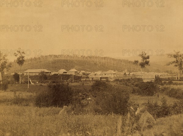 The Settlement of Mikhaylovka, Populated by Convicts Who had Finished Their Prison Term...,1880-1899 Creator: Innokenty Ignatievich Pavlovsky.