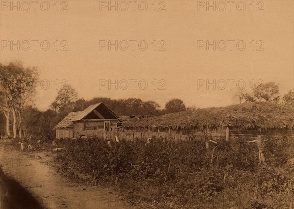 A Prison Animal Yard Derbinsky Prison in the Tymovsk Valley, 1880-1899. Creator: Innokenty Ignatievich Pavlovsky.