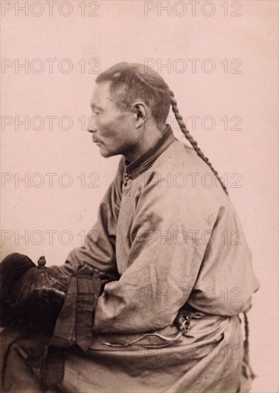 Ossur. A Todzhin Man, 32 Years Old. Ii River, 1897. Creator: Unknown.