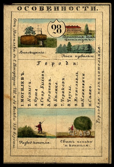 Mogilev Province, 1856. Creator: Unknown.