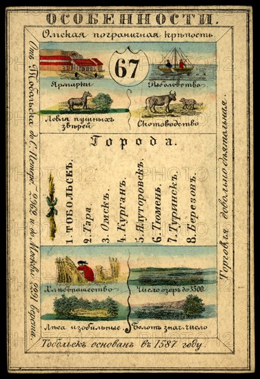 Tobolsk Province, 1856. Creator: Unknown.