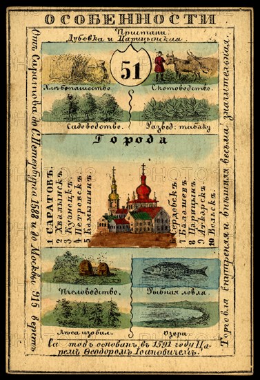 Saratov Province, 1856. Creator: Unknown.