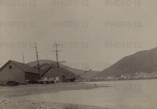 American Company's Warehouse on Cape Signal, 1889. Creator: Unknown.