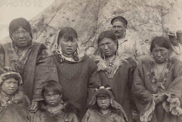 Chukchi Women and Children, 1889. Creator: Unknown.