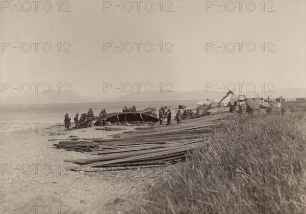 Another Phase of Unloading, 12 July, 1889. Creator: Unknown.