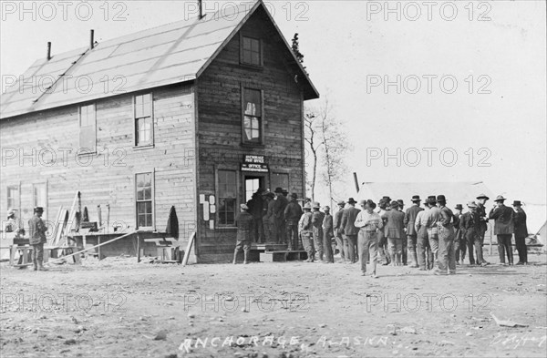 Post office, between c1906 and c1915. Creator: Eric A. Hegg.