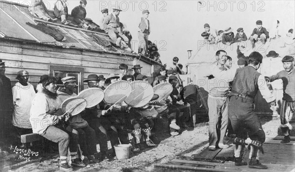 Ceremonial dance, between c1900 and c1930. Creator: Lomen Brothers.