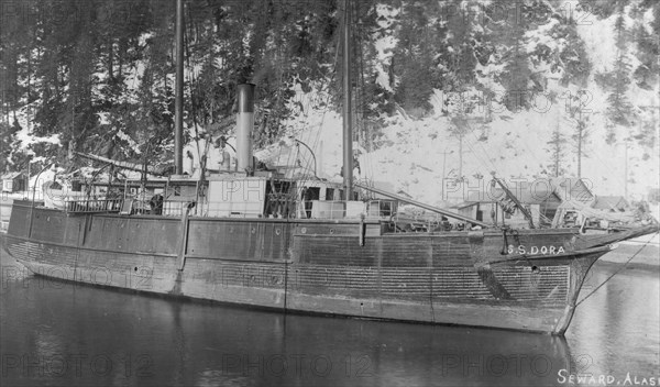 S.S. Dora, Seward, Alaska, between c1900 and 1920. Creator: Unknown.