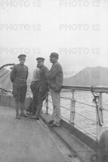 Aboard S.S. Victoria, between c1900 and 1916. Creator: Unknown.