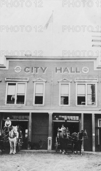 City Hall, between c1900 and 1916. Creator: Unknown.