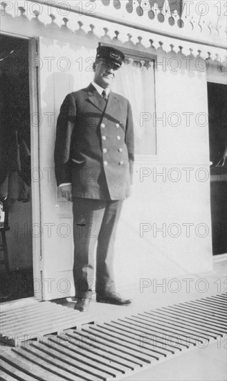 Male pilot in uniform, between c1900 and 1916. Creator: Unknown.