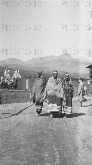 Indians in native dress, between c1900 and 1923. Creator: Unknown.