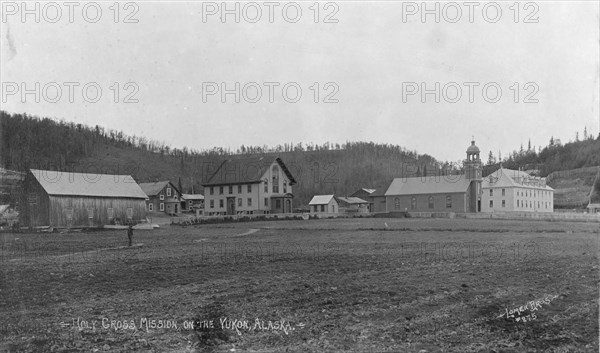 Holy Cross Mission on the Yukon, between c1900 and 1927. Creator: Unknown.