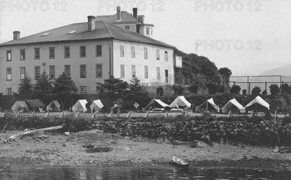 Government barracks, between c1900 and c1930. Creator: Unknown.