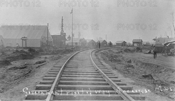 Government railroad, between c1900 and c1930. Creator: Unknown.