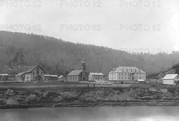 Holy Cross Mission on the Yukon, between c1900 and c1930. Creator: Unknown.