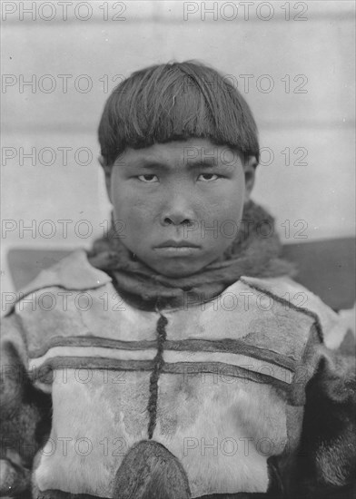 An Alaskan Eskimo boy, between c1900 and c1930. Creator: Unknown.
