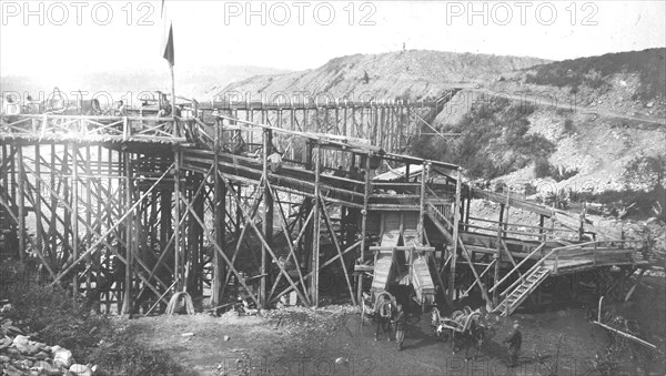 Kulibina at the Strelochny mine, 1909. Creator: Vladimir Ivanovich Fedorov.