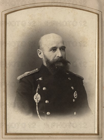A. G. Male, Brigade Chief of the Irkutsk Volunteer Fire Association, 1909. Creator: A. N. Osetskii.