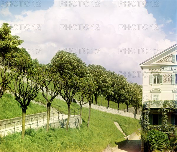 Lugano, between 1905 and 1915. Creator: Sergey Mikhaylovich Prokudin-Gorsky.