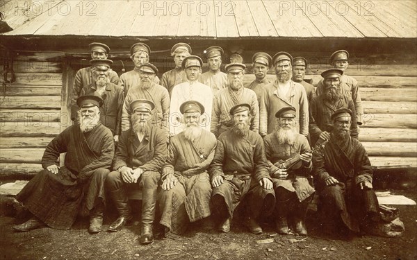 Old Cossacks, 1909. Creator: Nikolai Georgievich Katanaev.