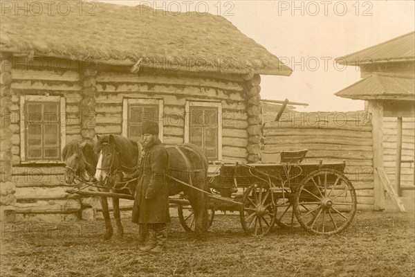 A New Type of Cart, 1909. Creator: Nikolai Georgievich Katanaev.