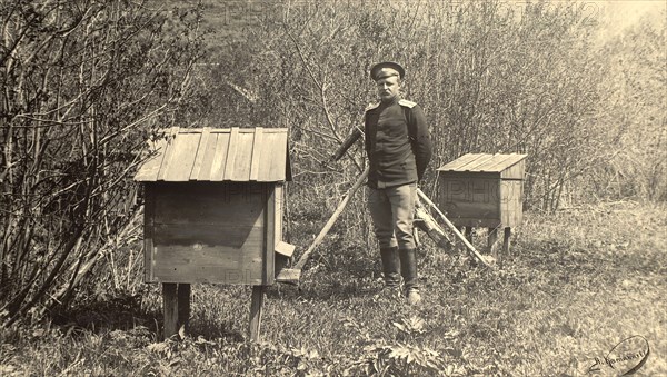 Untitled Photograph, 1909. Creator: Nikolai Georgievich Katanaev.