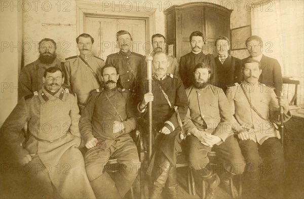 Village and Settlements Chiefs, 1909. Creator: Nikolai Georgievich Katanaev.