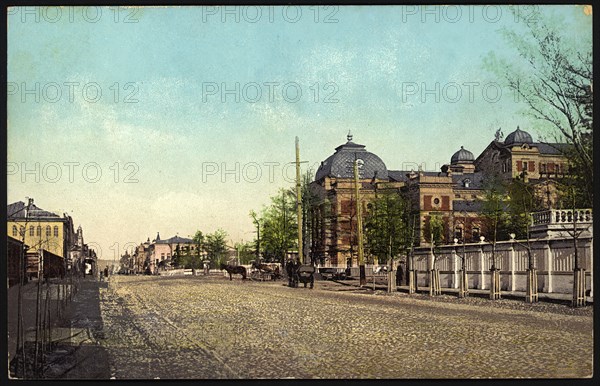 Irkutsk Big street, 1904-1914. Creator: Unknown.