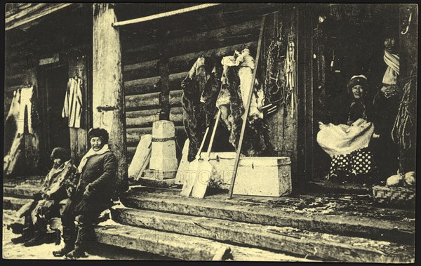 Iakutsk: Small Market, 1904-1917. Creator: Unknown.