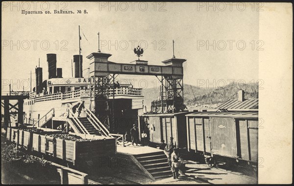 Lake Baikal pier, 1905. Creator: Unknown.