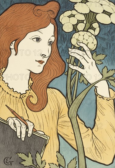 Salon des Cent, 1894. Creator: Eugene Samuel Grasset.