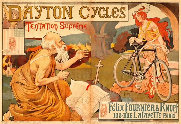 Dayton Cycles, c1898. Creator: Henri Thiriat.