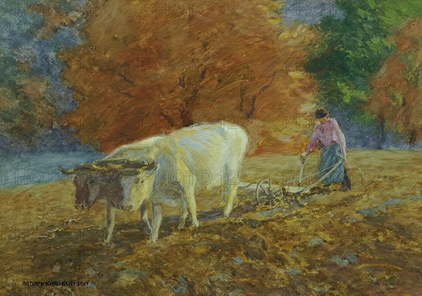 Autumn, 1905. Creator: Anton Hans Karlinsky.