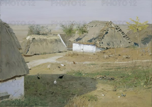 Village, around 1898. Creator: Eugen Jettel.