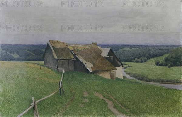 The house on top, 1904. Creator: Ferdinand Brunner.