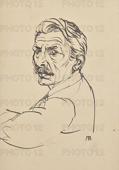Self-portrait, 1927. Creator: Franz Barwig the Elder.
